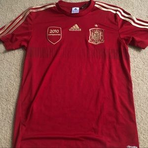 Spain national soccer team practice tee